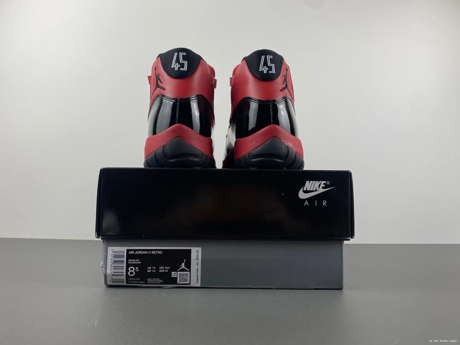 11 Jordan Air CT8012-600 0930